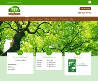 Readtreeservice.com(Read Tree service Michigan) Screenshot