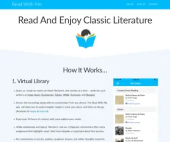 Readwithmebookgroup.com(Read With Me) Screenshot