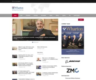 Readwny.com(The Wharton Club of New York Magazine) Screenshot