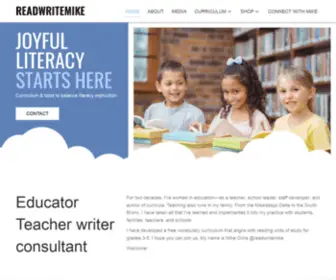 Readwritemike.com(Educational Consultation for Your Children) Screenshot
