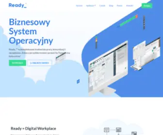 Ready-OS.com(Ready to środowisko pracy online wraz z zestawem gotowych aplikacji biznesowych dla Twojej firmy) Screenshot