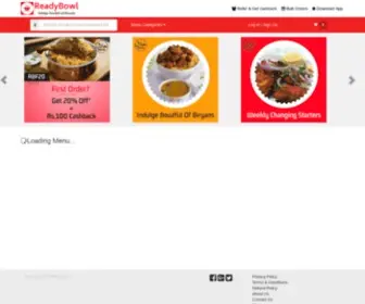 Readybowl.com(Order Food Online) Screenshot