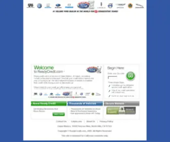 Readycredit.com(From Galpin Motors) Screenshot