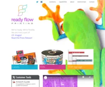 Readyflow.com(Ready Flow Printing) Screenshot