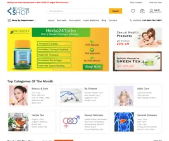 Readyforshop.com(Ayurvedic Medicine store in India) Screenshot