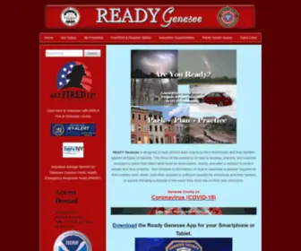 Readygenesee.com(Ready Genesee) Screenshot