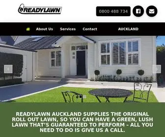 Readylawnauckland.co.nz(Auckland Readylawn) Screenshot