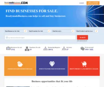 Readymadebusiness.com(European business for sale) Screenshot