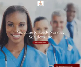 Readynursingsolutions.com(Ready Nursing Solutions Inc) Screenshot