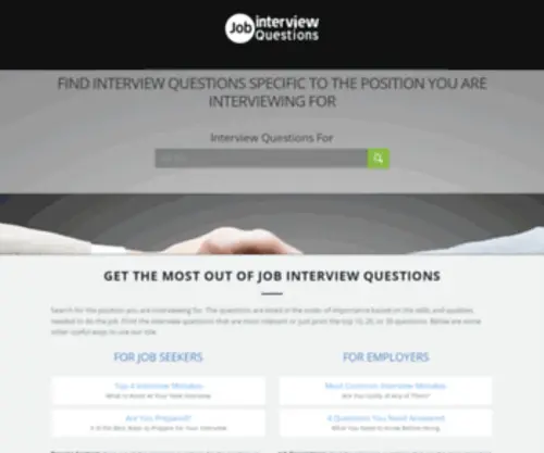 Readyprepinterview.com(Job Interview Questions) Screenshot