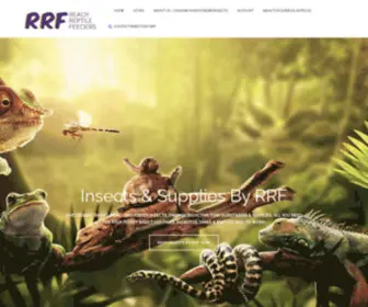 Readyreptilefeeders.com(Buy Insects) Screenshot