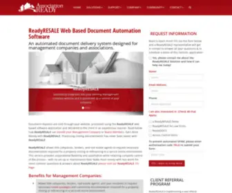 Readyresale.com(ReadyRESALE web based automated document ordering) Screenshot