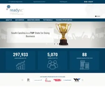 Readysc.org(A division of the SC Technical College System) Screenshot