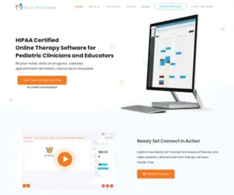 Readysetconnect.com(Practice Management EMR Software) Screenshot