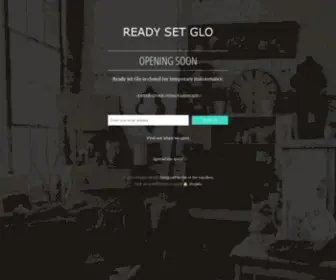 Readysetglo.com(Create an Ecommerce Website and Sell Online) Screenshot