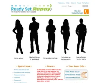 Readysetrepay.org(Ready Set Repay) Screenshot