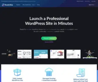 Readyship.co(Ready-Made WordPress Marketplace) Screenshot