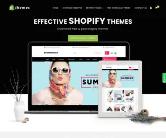 Readystorethemes.com(Free Responsive Shopify Themes) Screenshot