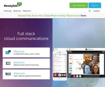 Readytalk.com(Unified Communications) Screenshot