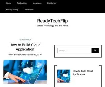 Readytechflip.com(Readytechflip) Screenshot