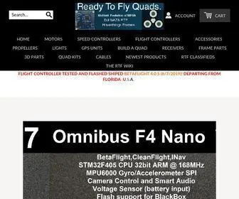 ReadytoflyQuads.com(Quads RTF) Screenshot