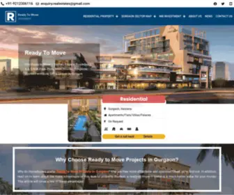 Readytomoveapartments.in(Ready to Move Projects) Screenshot
