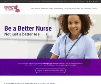 Readytopass.com(NCLEX Review Courses Online) Screenshot