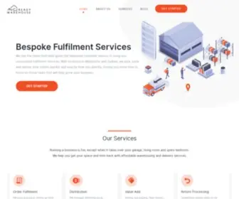 Readywarehouse.com.au(Our Services Running a business) Screenshot