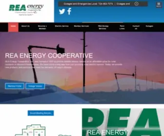 Reaenergy.com(REA Energy Cooperative) Screenshot
