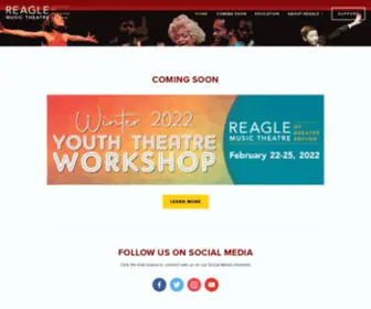 Reaglemusictheatre.org(Reagle Music Theatre of Greater Boston) Screenshot