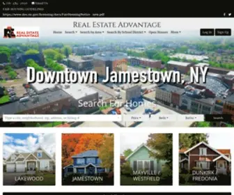 Reahomesearch.com(Jamestown, NY Real Estate Listings) Screenshot