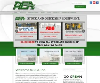 Reahvac.com(REA HVAC) Screenshot