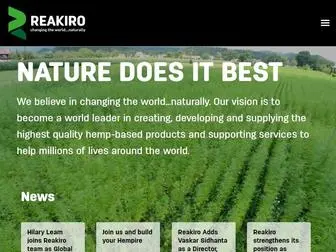 Reakiro.com(Home) Screenshot