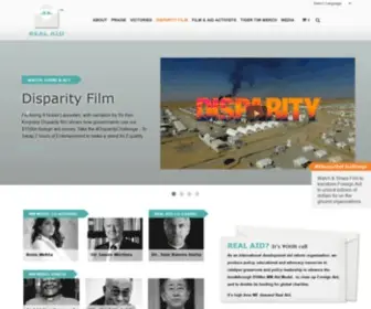 Real-AID.org(Real Aid) Screenshot