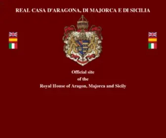 Real-Aragon.org(Royal House of Aragon) Screenshot