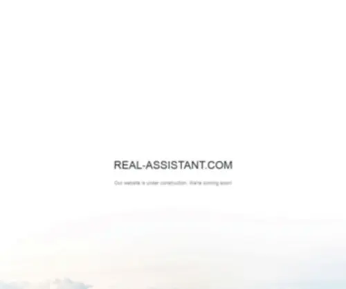 Real-Assistant.com(Build a Free Website) Screenshot