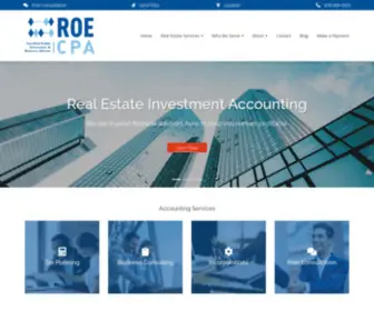 Real-Estate-Cpa.com(Real Estate Accounting Services) Screenshot