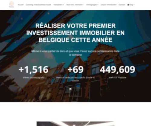 Real-Estate-IN-Belgium.com(Devenez) Screenshot