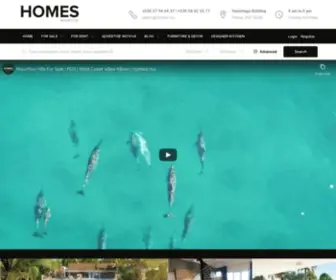 Real-Estate-Mauritius.com(HOMES.MU, REAL ESTATE MAURITIUS EXCLUSIVE PROPERTIES FOR SALE DISCOVER OUR PENTHOUSES, APARTMENTS & VILLAS FOR SALE IN MAURITIUS) Screenshot