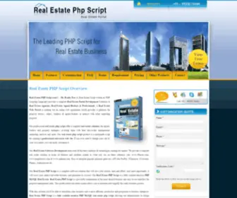Real-Estate-PHP-Script.com(Real Estate PHP Script) Screenshot