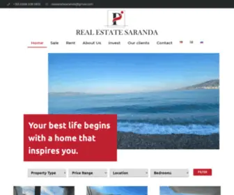 Real-Estate-Saranda.com(Real Estate Saranda Albania Apartment Sales) Screenshot