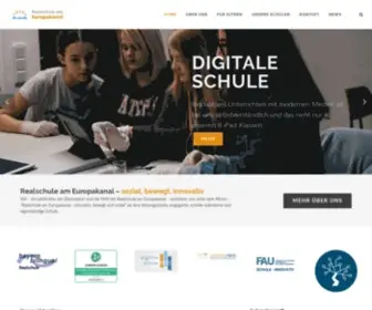 Real-Euro.de(Realschule am Europakanal) Screenshot