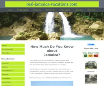 Real-Jamaica-Vacations.com(Real Jamaica Vacations) Screenshot