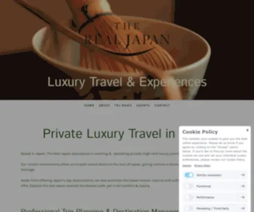 Real-Japan.com(The Real Japan) Screenshot