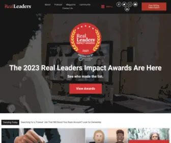 Real-Leaders.com(Real Leaders) Screenshot