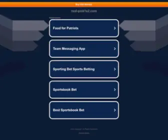 Real-Pick1X2.com(Real Pick1X2) Screenshot
