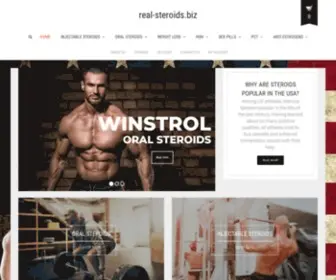 Real-Steroids.biz(Legal source of injectable and oral steroids) Screenshot