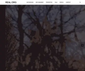 Real.org(Home) Screenshot