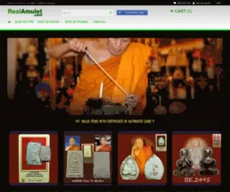 Realamulet.com(泰国真品佛牌店) Screenshot