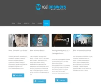 Realanswers.net(Real Answers with Steve Russo) Screenshot